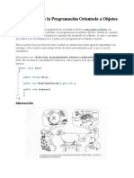 Los 4 Pilares de La Programación Orientada A Objetos