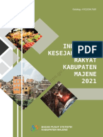 Indikator Kesejahteraan Rakyat Kabupaten Majene 2021