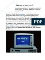 La Historia de Windows