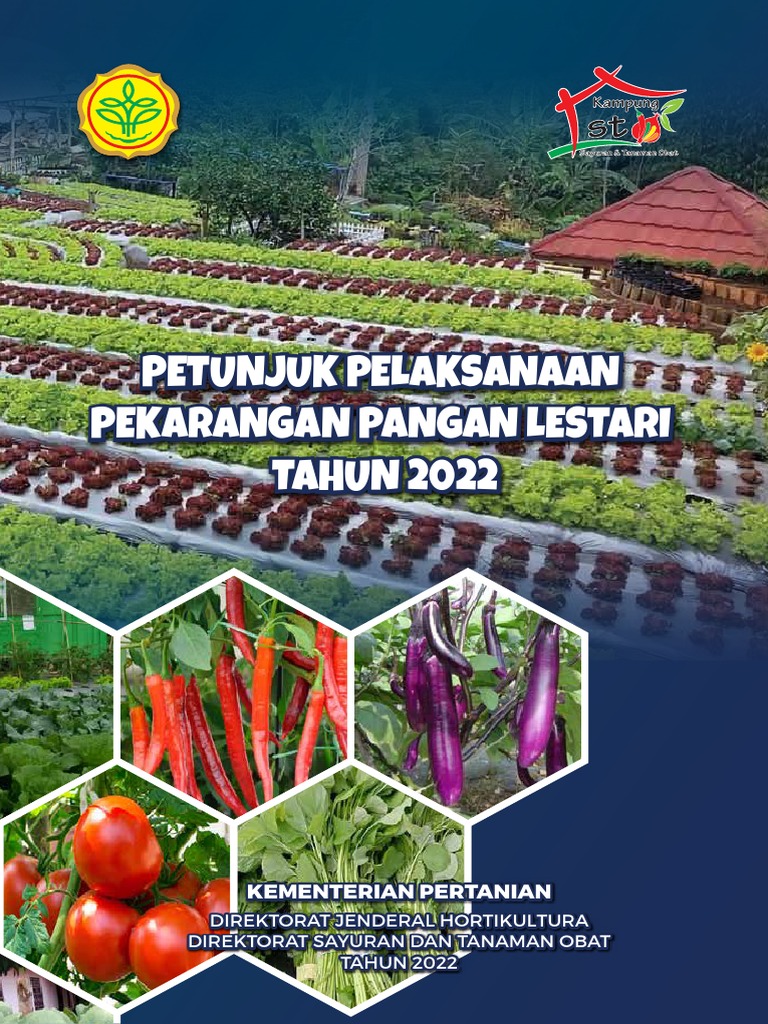 Petunjuk Pelaksanaan Program Pekarangan Pangan Lestari Tahun 2022 oleh