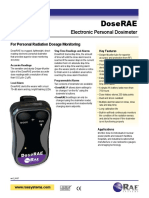 Doserae: Electronic Personal Dosimeter