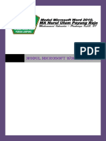 Modul-Microsoft-Word-2010 - Prakarya KLS XI