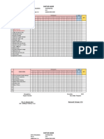 DAFTAR HADIR MATEMATIKA