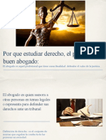 Por Qué Estudiar Derecho. El Perfil de Un Buen Abogado