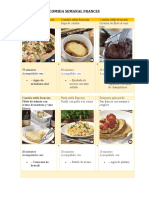 Comida Semanal Frances