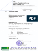 Surat Undangan Rapat Koordinasi