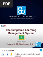 Script How To Create A Google Classroom | PDF | Classroom | Learning
