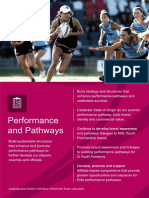 Perf Ormance and Pat Hways: Queensland Touch Football Strategi C Plan - 2022-2024