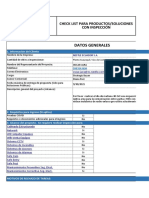 Checklist para Productos o Soluciones Con Inspeccion Ceibos - XLSX 63b40c