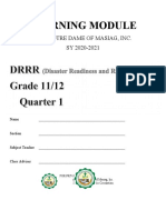 DRRR Learning Module Fisrt Quarter