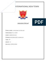 Techno International New Town: Laboratory Manual