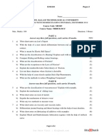 F E192110 Pages:2: Answer Any Three Full Questions, Each Carries 10 Marks