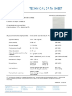 Dionyssos Pentelicon White - Technical Data Sheet