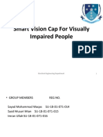 Smart Vision Cap For Visually Impaired People: Electrical Engineering Department