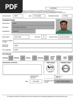 IELTS Academic Certificate Sample | PDF | International English ...