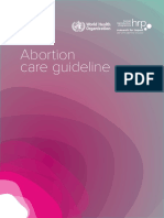 Abortion Care Guideline