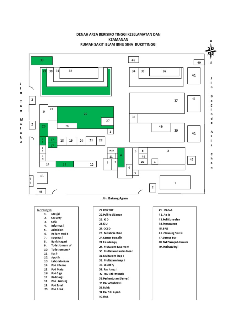Denah Rumah Sakit Islam Ibnu Sina | PDF