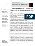 A Brief Review of Remedial Uses of Saussurea Lappa