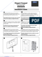 Elegant Keypad: Installation Guide