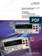 7461A/7451A Digital Multimeter: High-Speed and Variable Integration Time DMM Supporting Multiple Applications