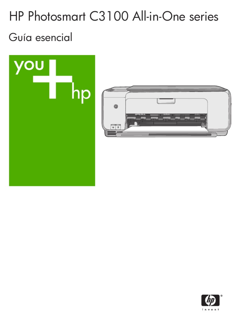 HP Phothosmart C3100 | PDF | USB | Software