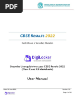 Access CBSE Marksheets via DigiLocker | PDF | Cyberspace | World Wide Web