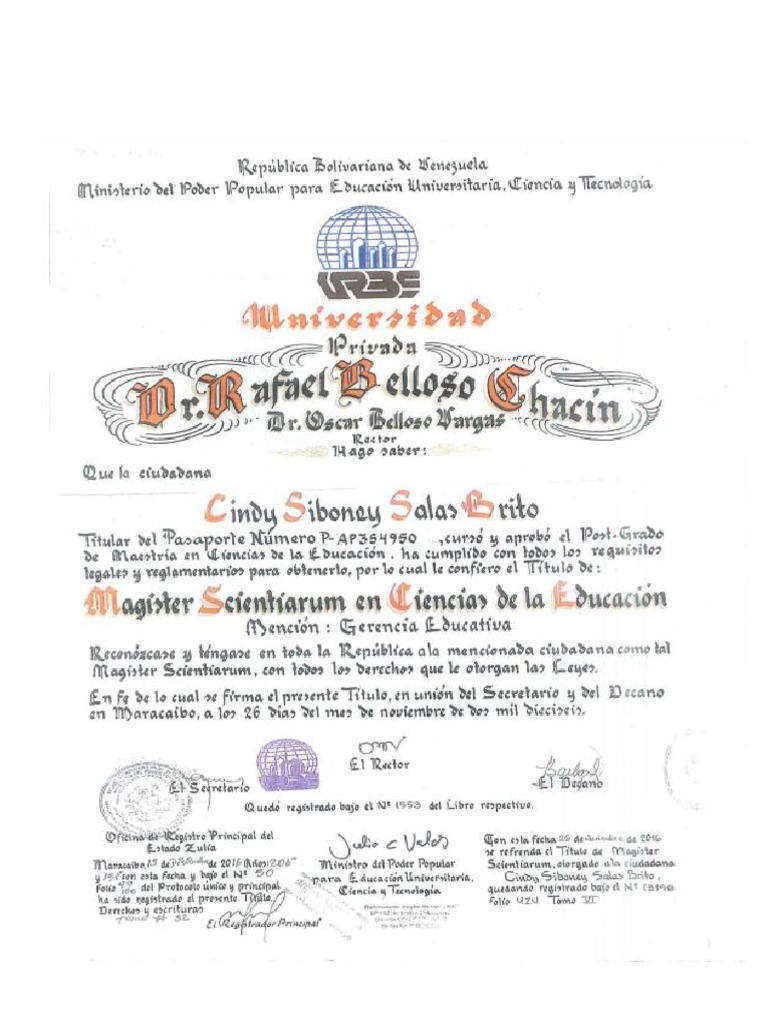 Diploma Maestria | PDF