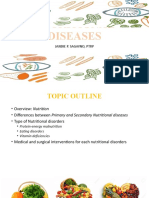 Nutritional Diseases: Jandie P. Sagayno, PTRP