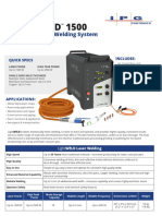 IPG Laser LightWELD 1500 Data Sheet