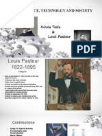 Ge105 Science, Technolgy and Society: Nicola Tesla & Louis Pasteur