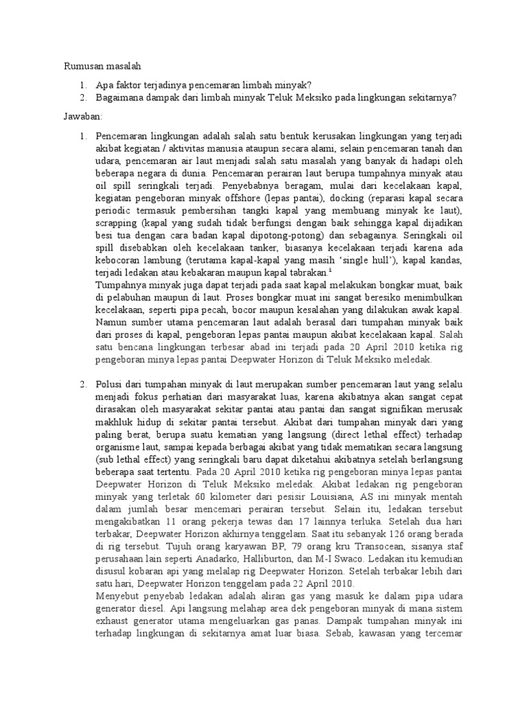 Rumusan Masalah | PDF | Teknologi & Rekayasa