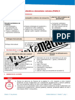 Problemas Aritméticos Elementales Verbales (PAEV) II: Inicio