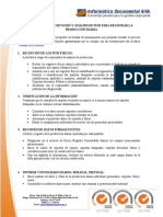 Instructivo de Revisión y Análisis de FUID para Registrar La Producción Diaria