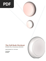 Joe Delaney Full Body Programme Home Version Management Of Obesity Weight Training