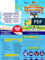 Brigada Eskwela 2022 Program (Bi-Fold Brochure)