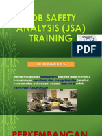 Job Safety Analysis (Jsa) Training