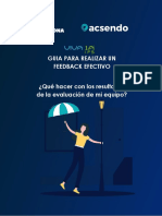 Guía Líder - Qué Hacer Con Los Resultados de Evaluacion Del Desempeño PDF