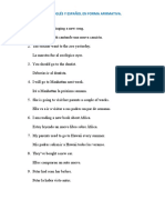 20 Oraciones en Inglés y Español en Forma Afirmativa