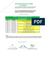 Jadwal Kuliah Shubuh Masjid Al-Furqon Kukusan Depok