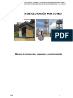 02 Manual O&m Sistema de Cloracion Por Goteo