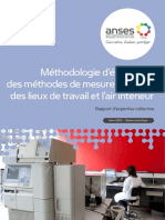ANSES-Méthodologie D'évaluation Des Méthodes de Mesures