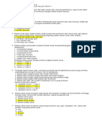 SOAL Latihan PKY Kerajinan KLS 8 (25 Soal)