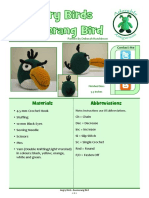 Angry Birds Boomerang Bird: Materials Abbreviations