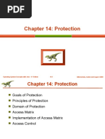 Chapter 14: Protection: 14.1 Silberschatz, Galvin and Gagne ©2009 Operating System Concepts With Java - 8 Edition