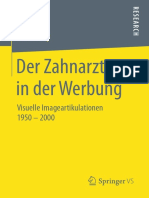 Der Zahnarzt in Der Werbung Visuelle Imageartikulationen 1950 - 2000 by Gerd Quaty