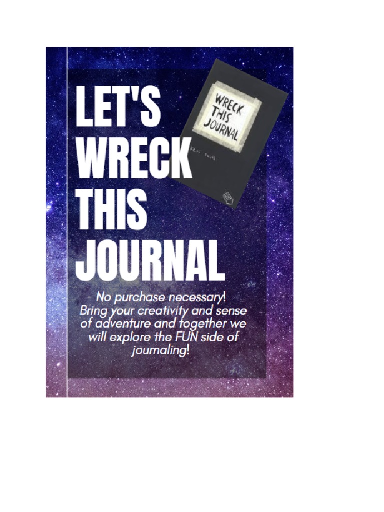wreck this journal ad PDF