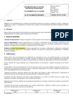 Proced Ctrol de Documentos Internos