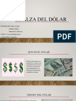 El Alza Del Dólar