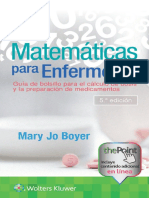 Matematicas para Enfermeros