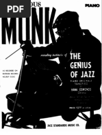 Download Thelonious Monk - The Genius of Jazz by Marc Fendel SN58641244 doc pdf
